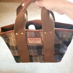 [Harris Tweed]ハリスツイード　トートバッグの画像