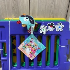 日本育児 ベビーサークル ミュージカルキッズランド DXの画像