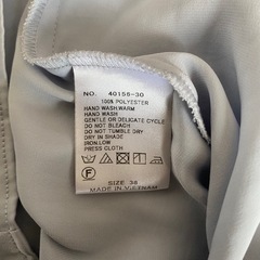 destyle ライトブルー 五分袖シャツの画像