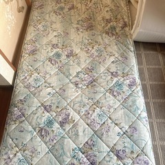 西川リビング敷布団2枚セット　半年使用の画像