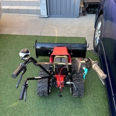 K5080e Haige 24V 500W スノーショベル ブロワープッシャー トラック付きの画像