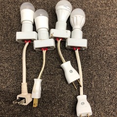 ※11/20で処分します！ 仮設 提灯 ちょうちん 電気工事 LED電球 の画像