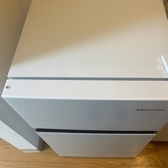 ハイセンス冷蔵庫HR-B91HWの画像