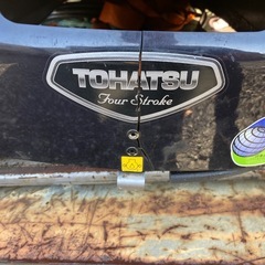 希少　中古船外機トーハツ15馬力4スト Sサイズの画像