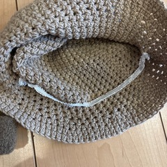 ベビーくまさん帽子セットの画像