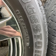 日産E12 ノートメッキ　クロームホイール15インチの画像