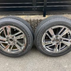 日産E12 ノートメッキ　クロームホイール15インチの画像