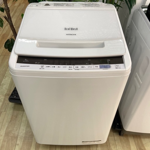 日立 9.0kg全自動洗濯機【リサイクルフカツ岡崎倉庫店】251115SM-55