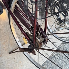 自転車　ママチャリの画像