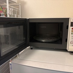 【取りに来ていただけるなら0円！】電子レンジPanasonicせい製の画像