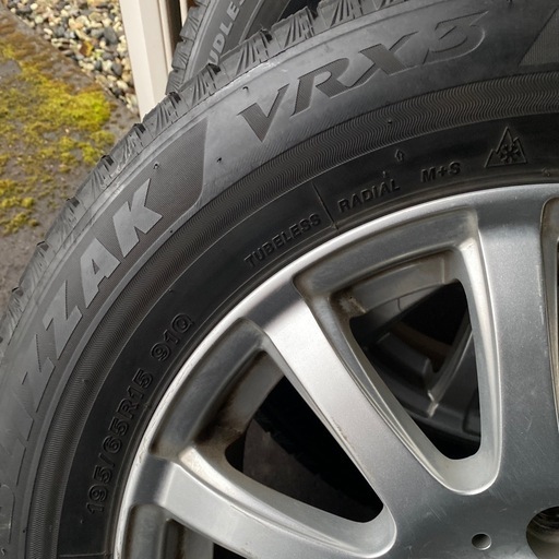 195/65/15　2023年製　VRX3 タイヤホイールセット