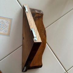 コーナーラック　飾り棚　木工品の画像