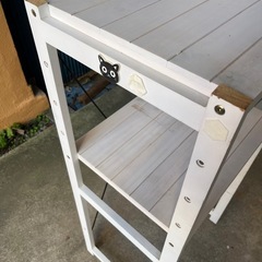 ゴミ箱上レンジ台の画像