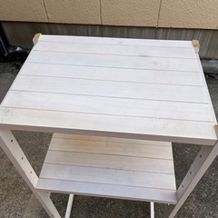 ゴミ箱上レンジ台の画像