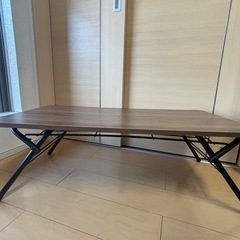 『取引中』ニトリ　センターテーブル　折りたたみ可の画像