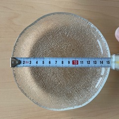 ガラス製　皿　プレート 小皿の画像