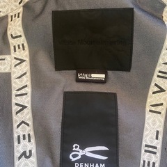 デンハム ホワイトマウンテニアリング DENHAM White Mountaineering  01-19-00-20-002 WM SAITOS MOUNTAIN マウンテン ジャケット  チャコールグレー メンズの画像