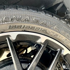 ⭐️売約済みとなりました！タイヤ165-55-15ダンロップエナセーブ2023年製造👍程度良好👍　　　　　　　　　タイヤ4本セット5,000円の画像