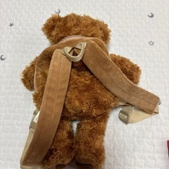 くま　ぬいぐるみ　リュックの画像