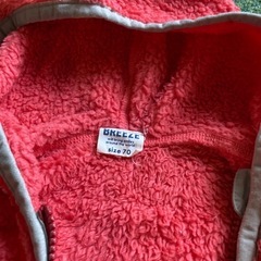 【70サイズ】BREEZEもふもふジャンパー】の画像
