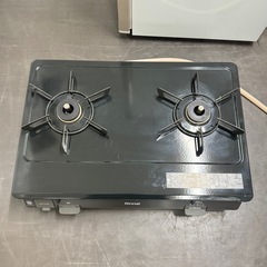 A1754🌟配送♻️設置🉑‼️2023年製リンナイガスコンロ  2口　都市ガス用RT64-2H6S-R🌟の画像