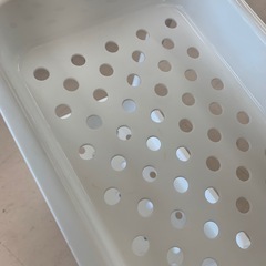 美原店 4段 ウッドトップチェスト キャスター付き　スリムワゴンの画像