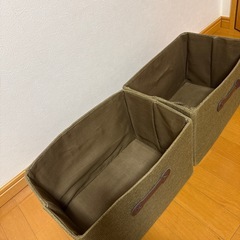 収納ケース　2個の画像