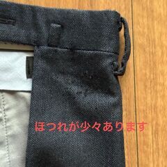 ダーバン　紺スラックス　サイズ91 ウール ウールパンツ 紺 渋ネイビー ウール スラックスの画像