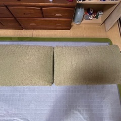 イバタインテリア　3人掛けソファーベンチ　ジャンク　の画像