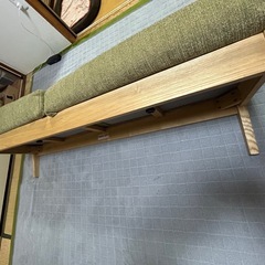 イバタインテリア　3人掛けソファーベンチ　ジャンク　の画像