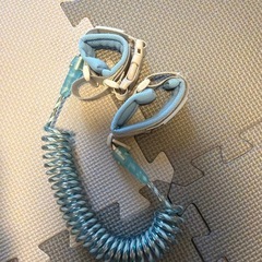 水色 迷子防止ハーネス 動物デザインの画像