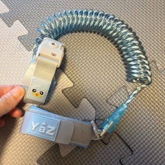 水色 迷子防止ハーネス 動物デザインの画像