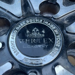 【Ｙ1709】アルミホイールタイヤ付　ロクサーニ　ヴェルテックス4本　11,000円（税込）の画像