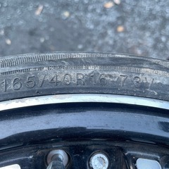 【Ｙ1709】アルミホイールタイヤ付　ロクサーニ　ヴェルテックス4本　11,000円（税込）の画像