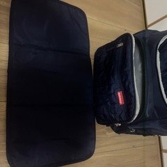 🌟引越し準備中🚛　マザーズバッグ　マザーズリュック　ネイビー　リュック　オムツ替えシート付き　の画像