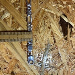 [市内限定]シルバー925製フィガロチェーンブレスレット メンズ の画像