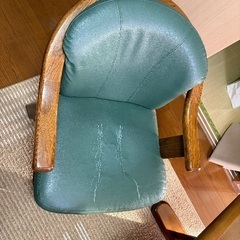 【無料】EAST WOOD イーストウッドダイニングテーブルセット 4人用 5点セット 食卓テーブル 回転チェア4脚 木製 の画像