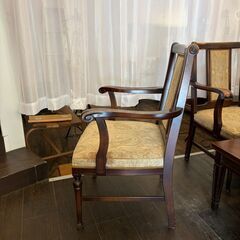 英国クラシック　ダイニングチェア　 4脚ありの画像