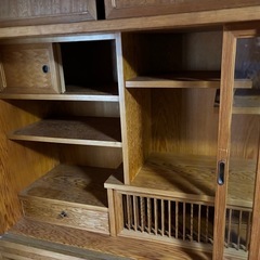 収納棚　食器棚の画像