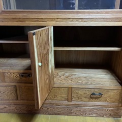 収納棚　食器棚の画像