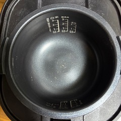 SHARP 炊飯器 ブラック KS-CF05B-B 3合　2020年製の画像