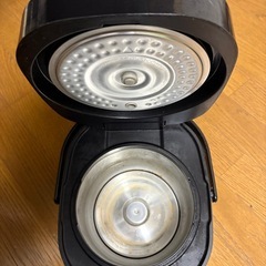 SHARP 炊飯器 ブラック KS-CF05B-B 3合　2020年製の画像