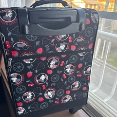 旅行用ミニーちゃんキャリーバッグ　布せい製の画像