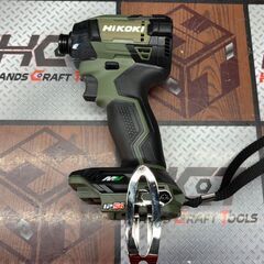 【未使用】ハイコーキ HiKOKI WH36DD コードレスインパクトドライバ 本体のみ【ハンズクラフト佐賀】の画像
