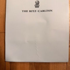 THE RITZ-CARLTON りリッツカールトンショップ袋の画像