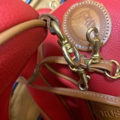 TRUSSARDIのゴルフヘッドカバーセット赤ゴルフクラブヘッドカバーの画像