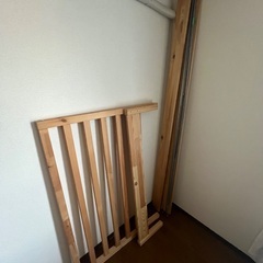 IKEA セミダブルベッド フレームの画像