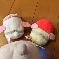 すみっコぐらし　ぬいぐるみとキーホルダー
の画像