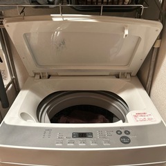 12/14以降引き渡し　TWINBIRD 5.5キロ 全自動洗濯機の画像