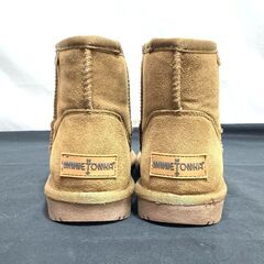 ミネトンカ　ムートンブーツ　24cmの画像
